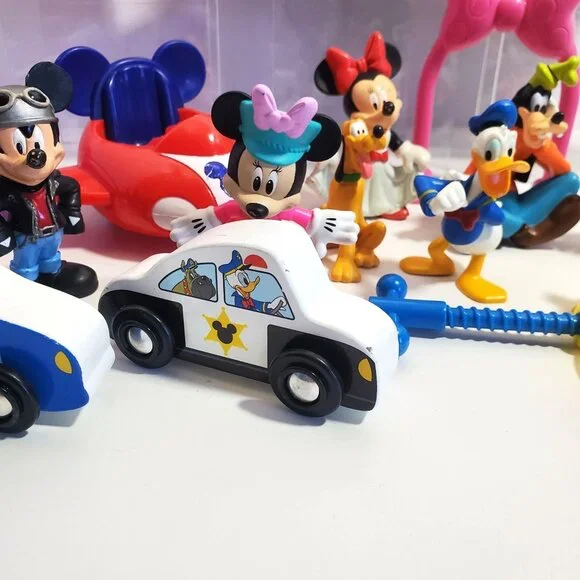Mickey Mouse Clubhouse Figures Vehicles Train Depot Tractor Lot Tested - Picture 6 of 16